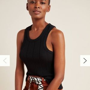 NWT Anthropologie Ribbed Tank